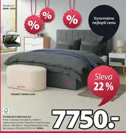 JYSK POSTELOVÝ RÁM HASLEV nabídka