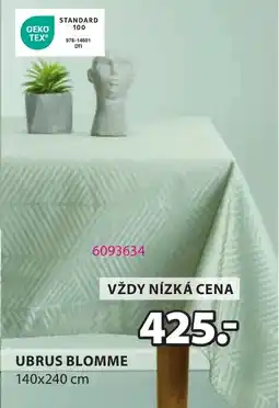 JYSK UBRUS BLOMME nabídka