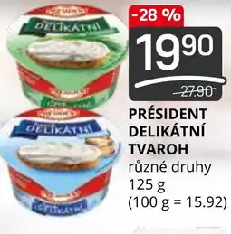 Flop PRÉSIDENT DELIKÁTNÍ TVAROH nabídka
