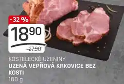 Flop KOSTELECKÉ UZENINY UZENÁ VEPŘOVÁ KRKOVICE BEZ KOSTI nabídka