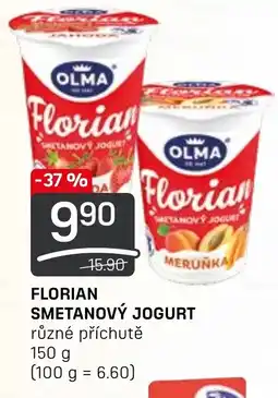 Flop FLORIAN SMETANOVÝ JOGURT nabídka