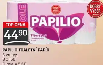 Flop PAPILIO TOALETNÍ PAPÍR nabídka