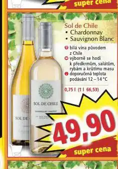 Norma Sol de chile sauvignon blanc nabídka