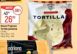 Globus Nuevo Progreso Tortilla pšeničná nabídka