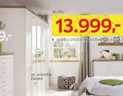 SKŘÍŇ S OTOČNÝMI DVEŘMI, SIRKA CCA 255 CM