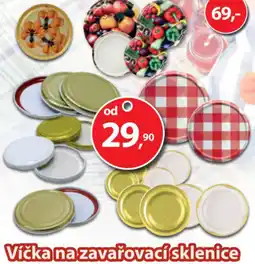 Víčka na zavařovací sklenice