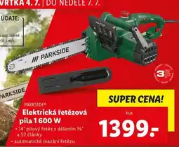 Lidl Elektrická řetězová pila nabídka