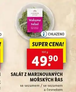 Lidl Salát z marinovaných mořských řas nabídka