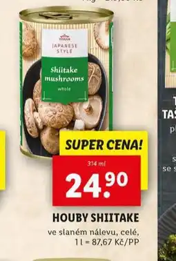 Houby shiitake