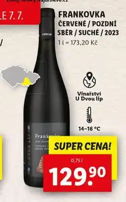 Lidl Frankovka nabídka