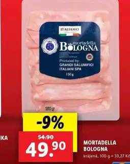 Lidl Mortadella bologna nabídka