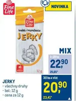 Makro JERKY nabídka