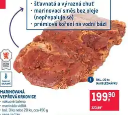 Makro MARINOVANÁ VEPŘOVÁ KRKOVICE nabídka