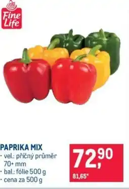 Makro PAPRIKA MIX nabídka