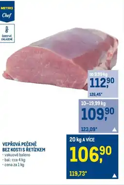 Makro VEPŘOVÁ PEČENĚ BEZ KOSTI S ŘETÍZKEM nabídka