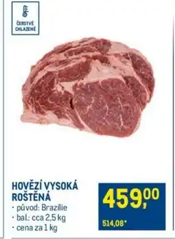 Makro HOVĚZÍ VYSOKÁ ROŠTĚNÁ nabídka
