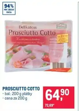 Makro PROSCIUTTO COTTO nabídka