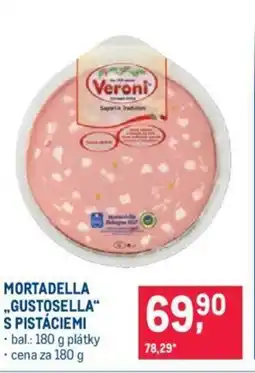 Makro MORTADELLA „GUSTOSELLA" S PISTÁCIEMI nabídka