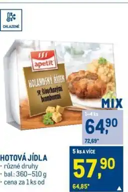 Makro HOTOVÁ JÍDLA nabídka