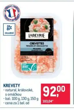 Makro KREVETY nabídka