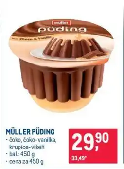 Makro MÜLLER PUDING nabídka