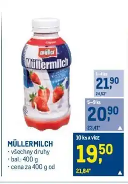 Makro MÜLLERMILCH nabídka