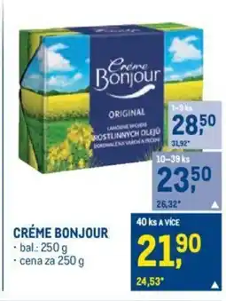 Makro CRÉME BONJOUR nabídka