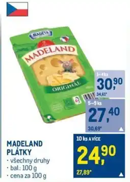 Makro MADELAND PLÁTKY nabídka