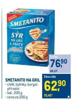 Makro SMETANITO NA GRIL nabídka
