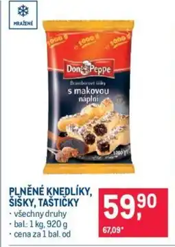 Makro PLNĚNÉ KNEDLÍKY, SIŠKY, TAŠTIČKY nabídka
