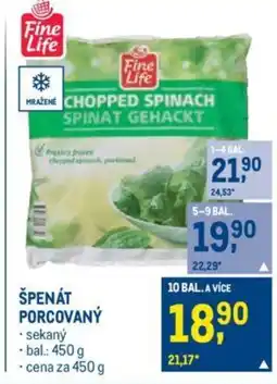 Makro ŠPENÁT PORCOVANÝ nabídka