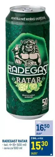 Makro RADEGAST RATAR nabídka