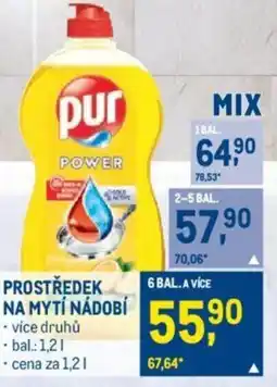 Makro PROSTŘEDEK NA MYTÍ NÁDOBÍ nabídka