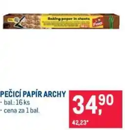Makro PEČICÍ PAPÍR ARCHY nabídka