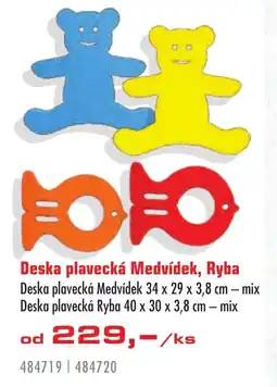 Uni Hobby Deska plavecká Medvídek, Ryba nabídka