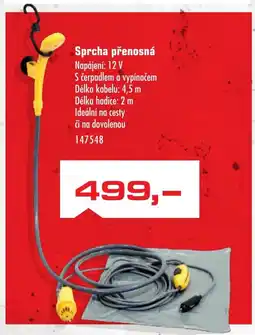 Sprcha přenosná