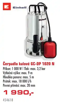Uni Hobby Čerpadlo kalové GC-DP 1020 N nabídka