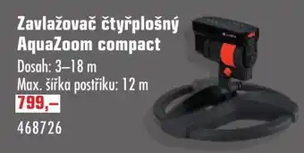 Uni Hobby Zavlažovač čtyřplošný AquaZoom compact nabídka