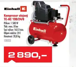 Uni Hobby Kompresor olejový TC-AC 190/24/8 nabídka