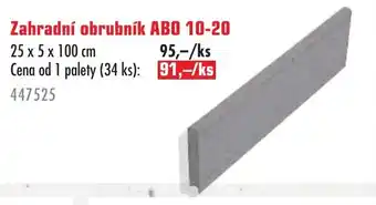 Uni Hobby Zahradní obrubník ABO 10-20 nabídka