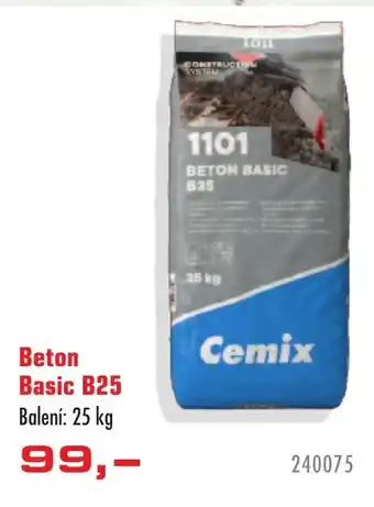 Uni Hobby Beton Basic B25 nabídka