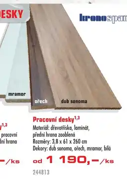 Uni Hobby Pracovní desky nabídka