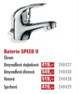 Uni Hobby Baterie SPEED II nabídka
