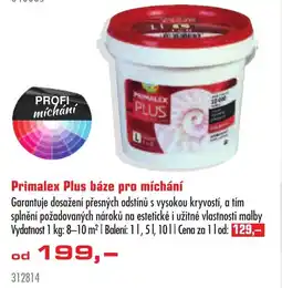 Uni Hobby Primalex Plus báze pro míchání nabídka