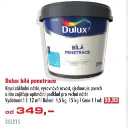 Uni Hobby Dulux bílá penetrace nabídka