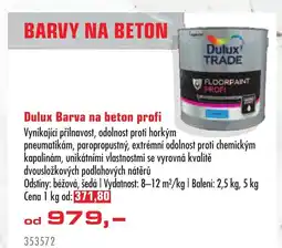 Uni Hobby Dulux Barva na beton profi nabídka