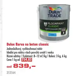 Uni Hobby Dulux Barva na beton classic nabídka