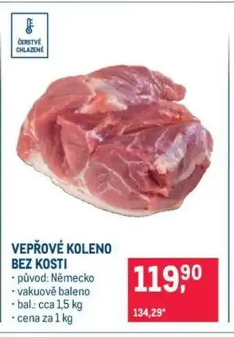 Makro VEPŘOVÉ KOLENO BEZ KOSTI nabídka