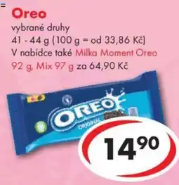 CBA Oreo nabídka