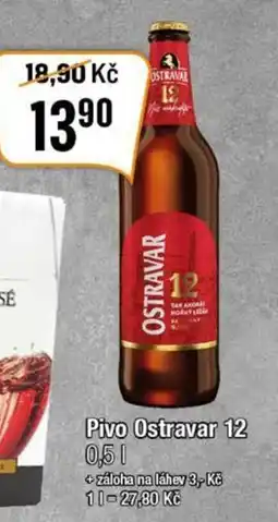 TEMPO Pivo Ostravar 12 0.5L nabídka